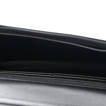 Chanel Lambskin Quilted Twisted CC Wallet On Chain WOC Black 5 of 11