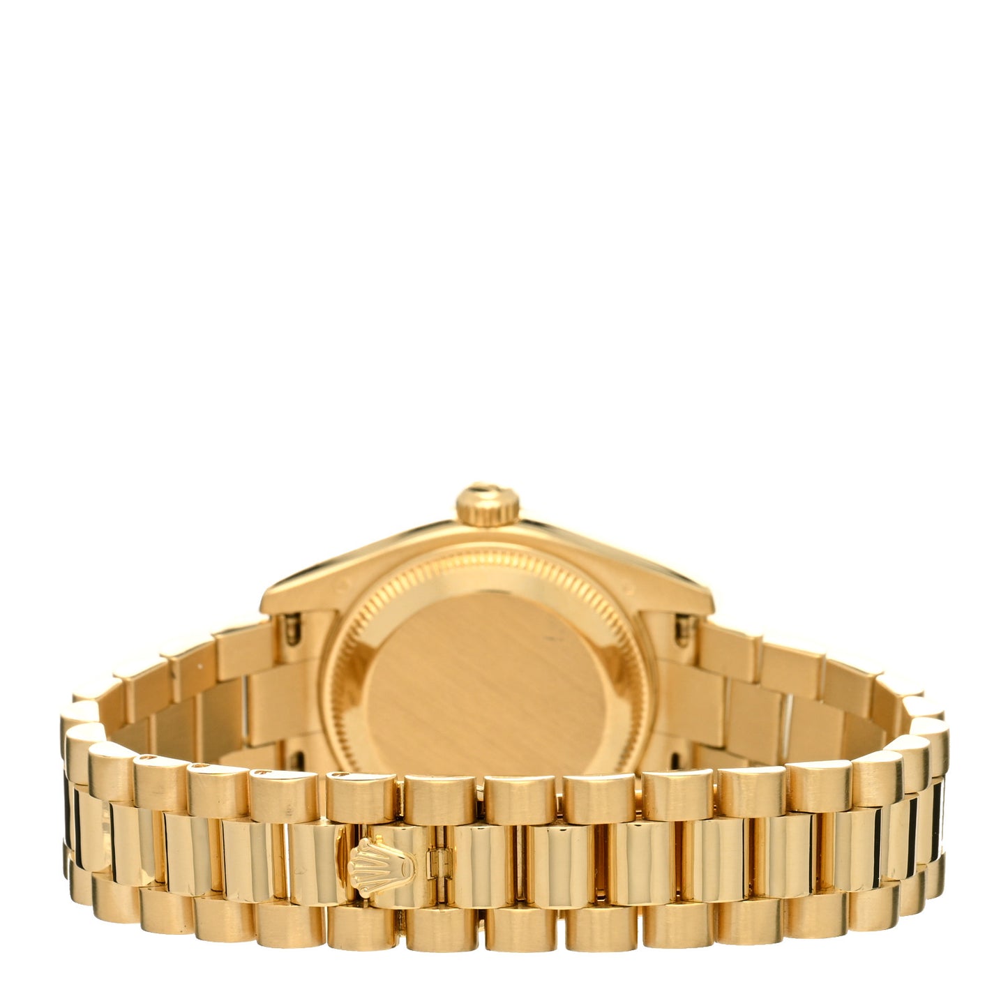 18K Yellow Gold 26mm Oyster Perpetual Datejust President Watch White Roman 179178