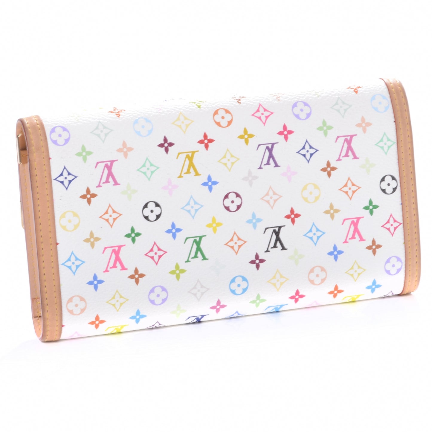Monogram Multicolor Porte Tresor International Wallet White