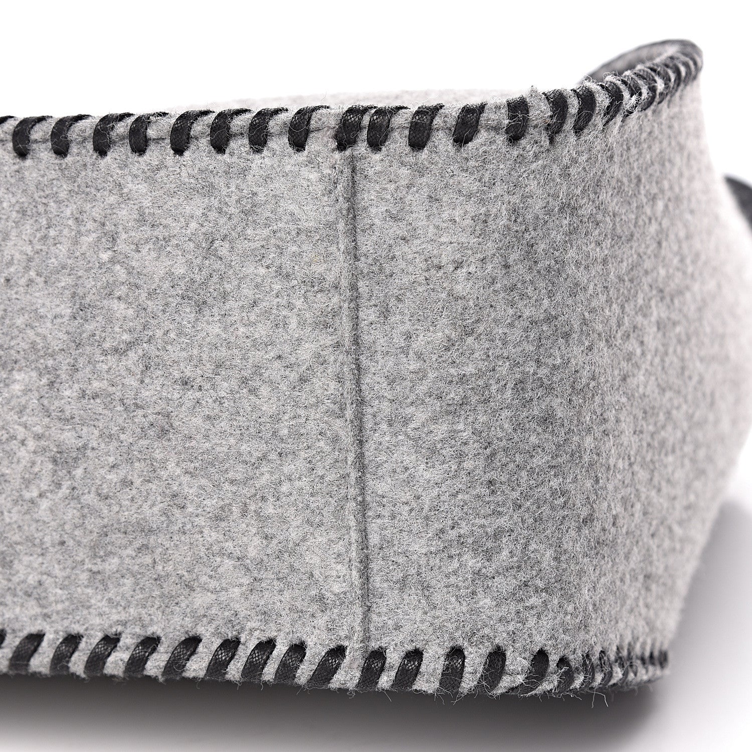 Stella McCartney Eco Felt Logo Crossbody Smoke Slate 10 of 11