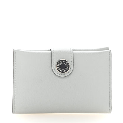 Hermes Evercolor Bi-Color RMS Card Holder Bleu Glacier Ardoise 1 of 7