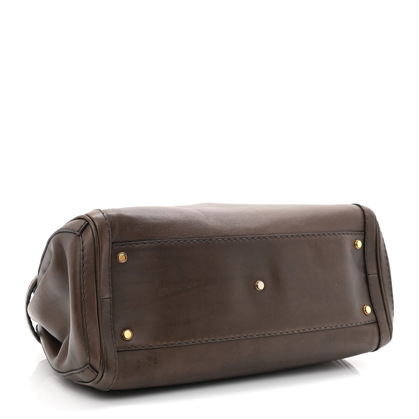 Calfskin Medium GG Running Tote Brown