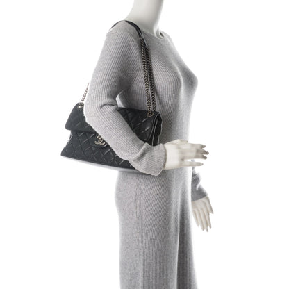 Chanel Goatskin Quilted Flap Black 2 of 8