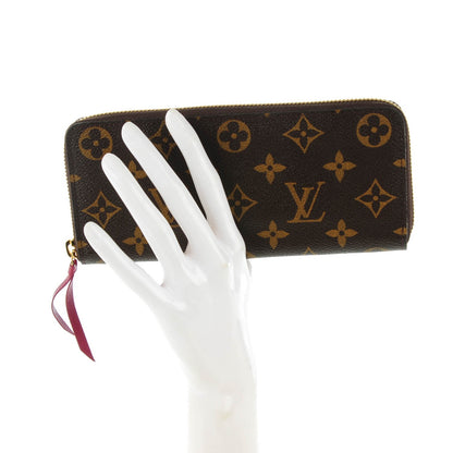 Louis Vuitton Monogram Clemence Wallet Fuchsia 2 of 7
