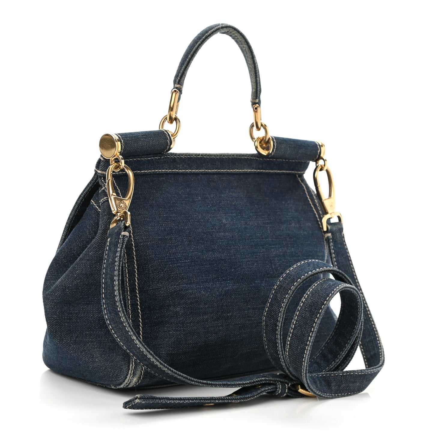 Denim Miss Sicily Satchel Blue Jeans