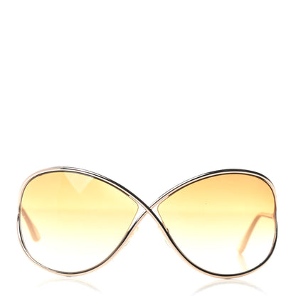Tom Ford Miranda Crossover Sunglasses TF130 Gold 2 of 4