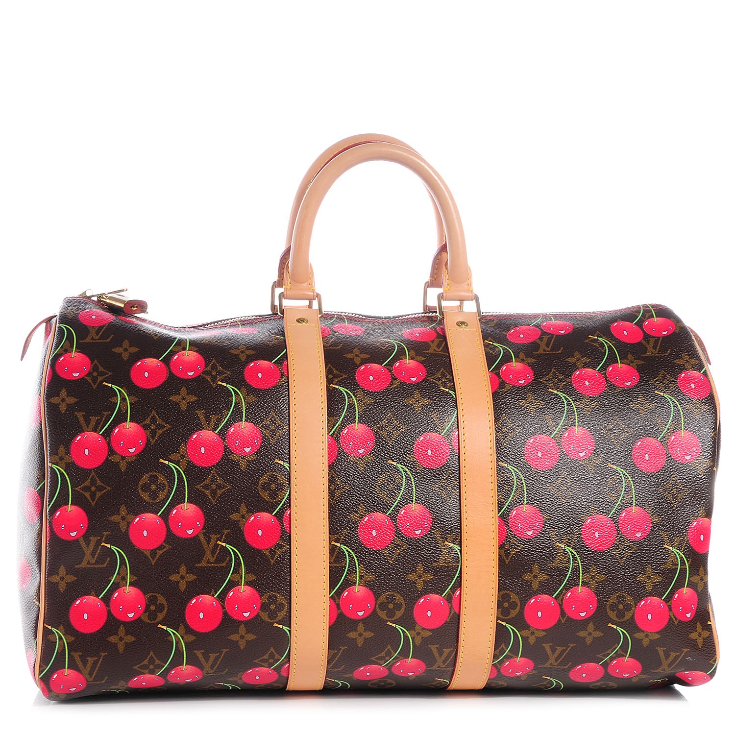 Louis Vuitton Monogram Cerises Keepall 45 1 of 7