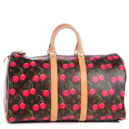Louis Vuitton Monogram Cerises Keepall 45 1 of 7