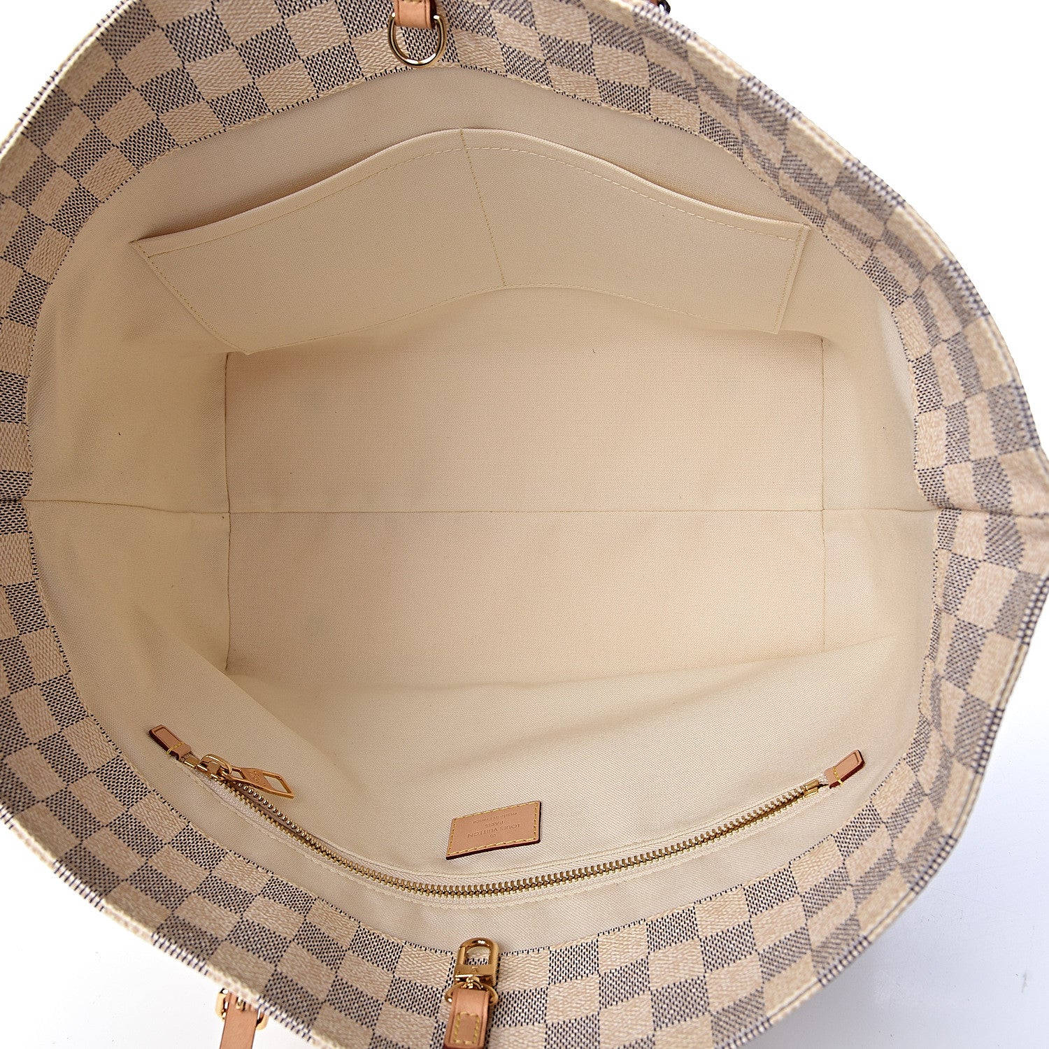 Louis Vuitton Damier Azur Cabas Adventure MM 5 of 10