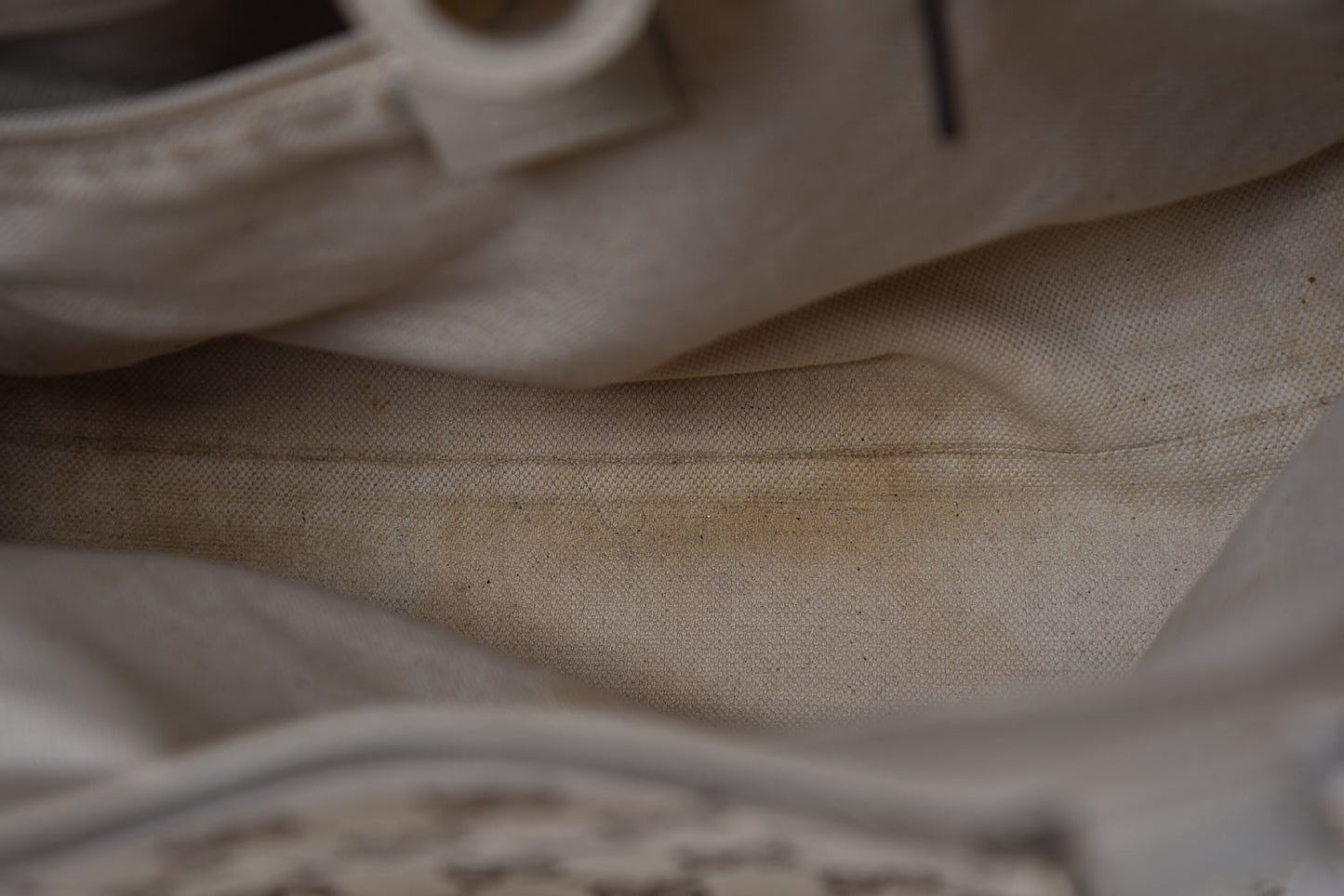 Monogram Medium Sukey Tote Off White