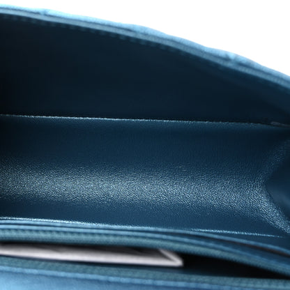 Chanel Metallic Sheepskin Quilted 2.55 Reissue Mini Flap Blue 5 of 10