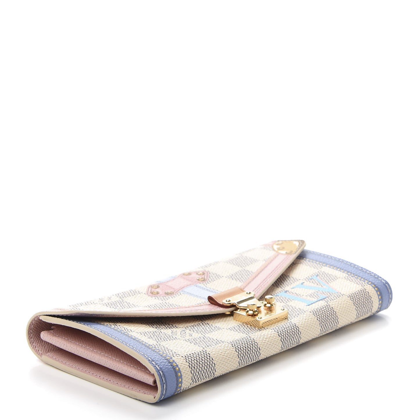 Damier Azur Summer Trunks Sarah Wallet NM