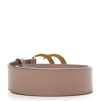 Gucci Calfskin Double G 40mm Belt 80 32 Porcelain Rose 2 of 5