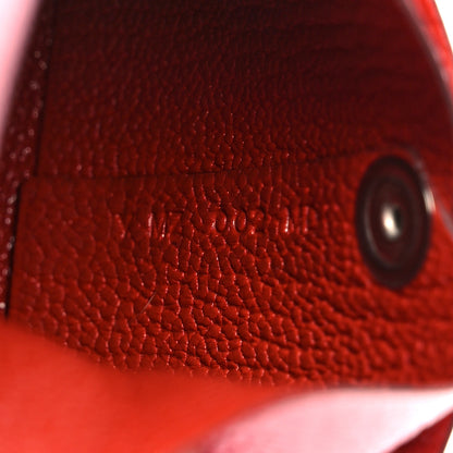Hermes Chevre Mysore Verso Bastia Coin Purse Rose Confetti Brique 7 of 8