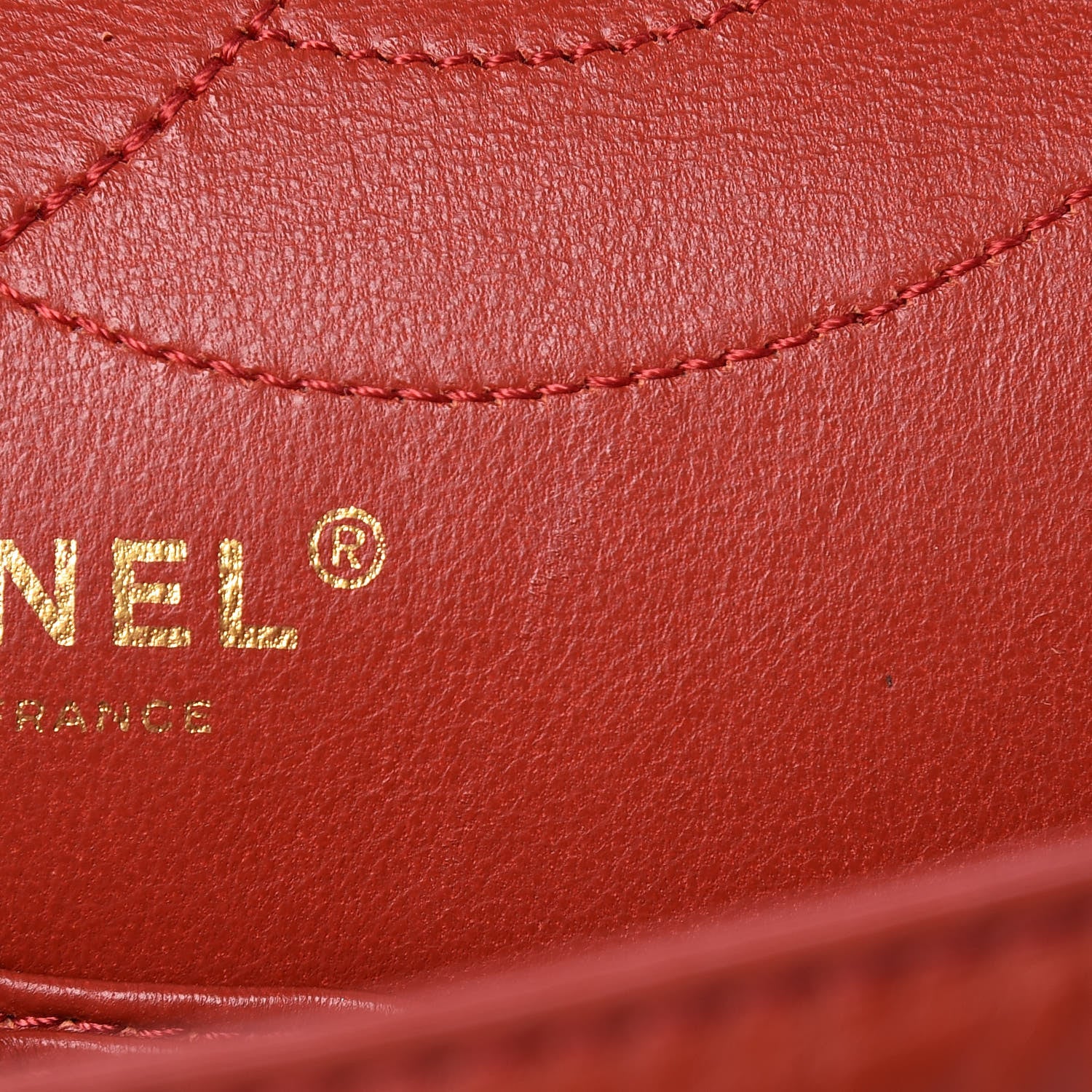 Chanel Aged Calfskin Quilted 2.55 Reissue 227 Flap Red 9 of 12