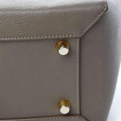 Celine Grained Calfskin Mini Belt Bag Taupe 9 of 14