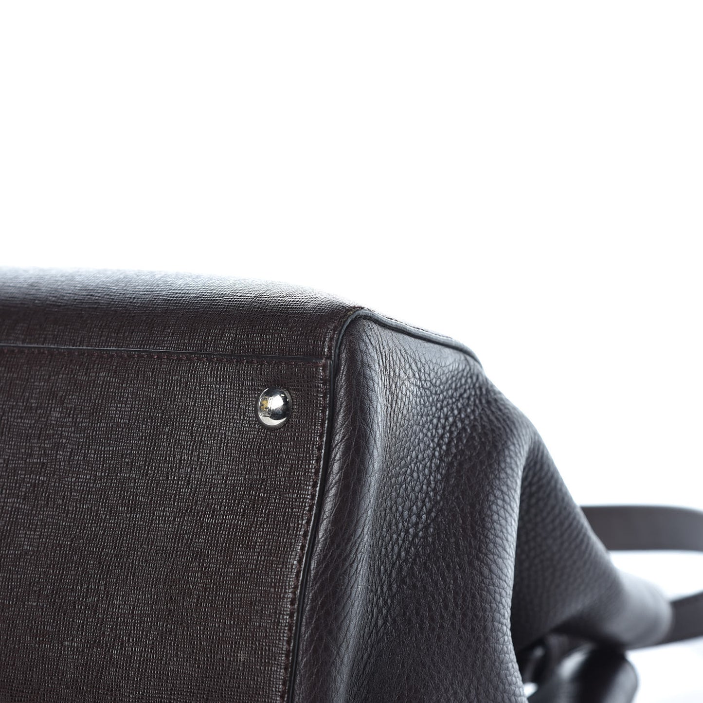 Vitello Elite Regular 2Jours Tote Caffe Noir