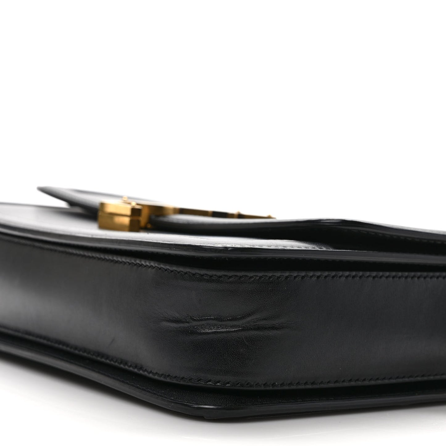 Box Calfskin Monogram Medium Solferino Satchel Black