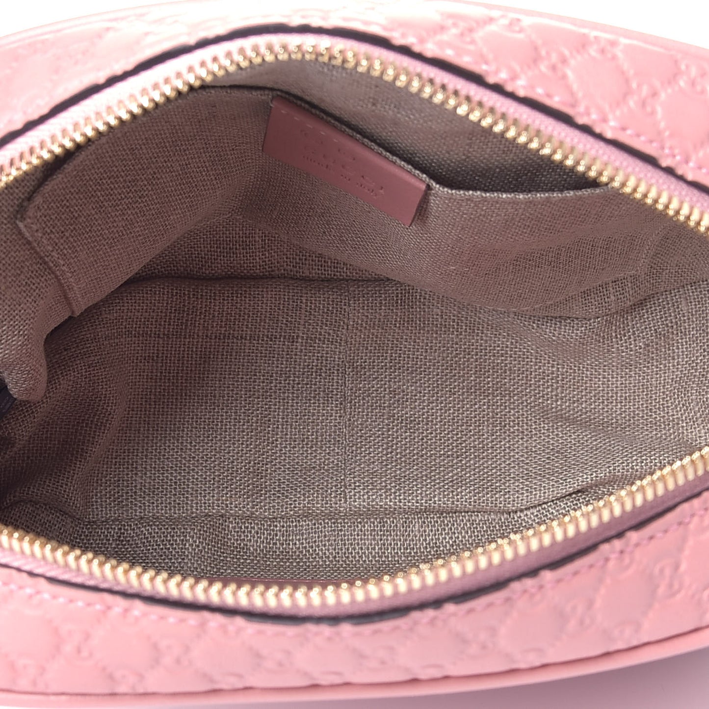 Soft Microguccissima Mini Bree Messenger Bag Soft Pink