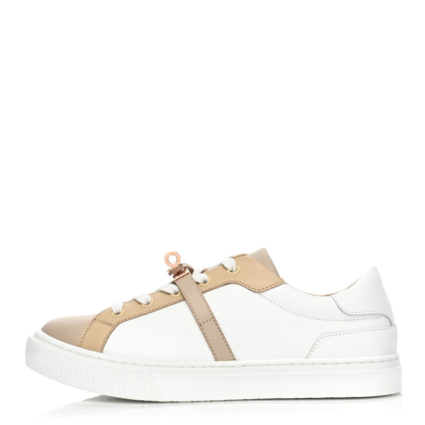 Calfskin Day Sneakers 38.5 Multicolor White