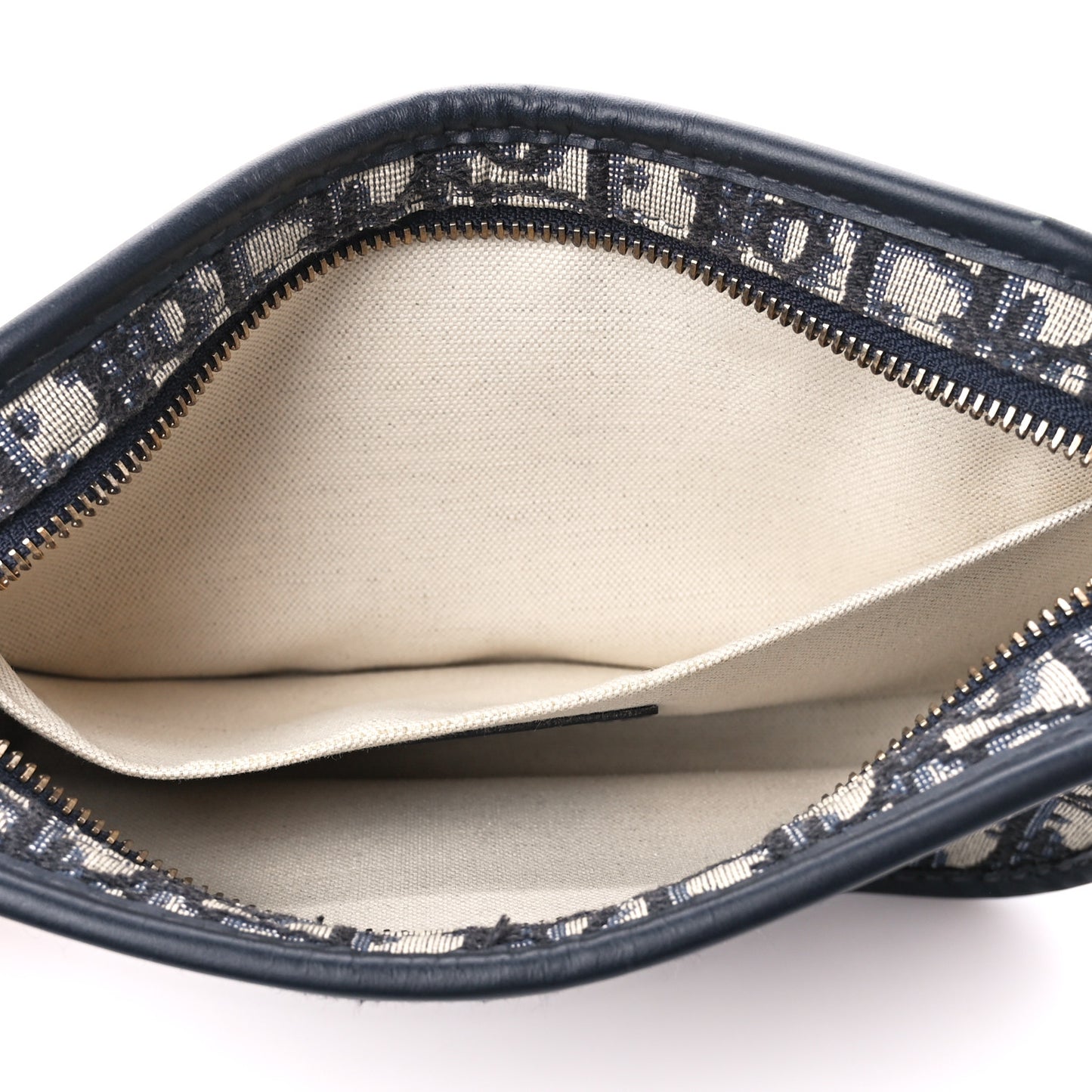 Oblique Diorquake Clutch Blue