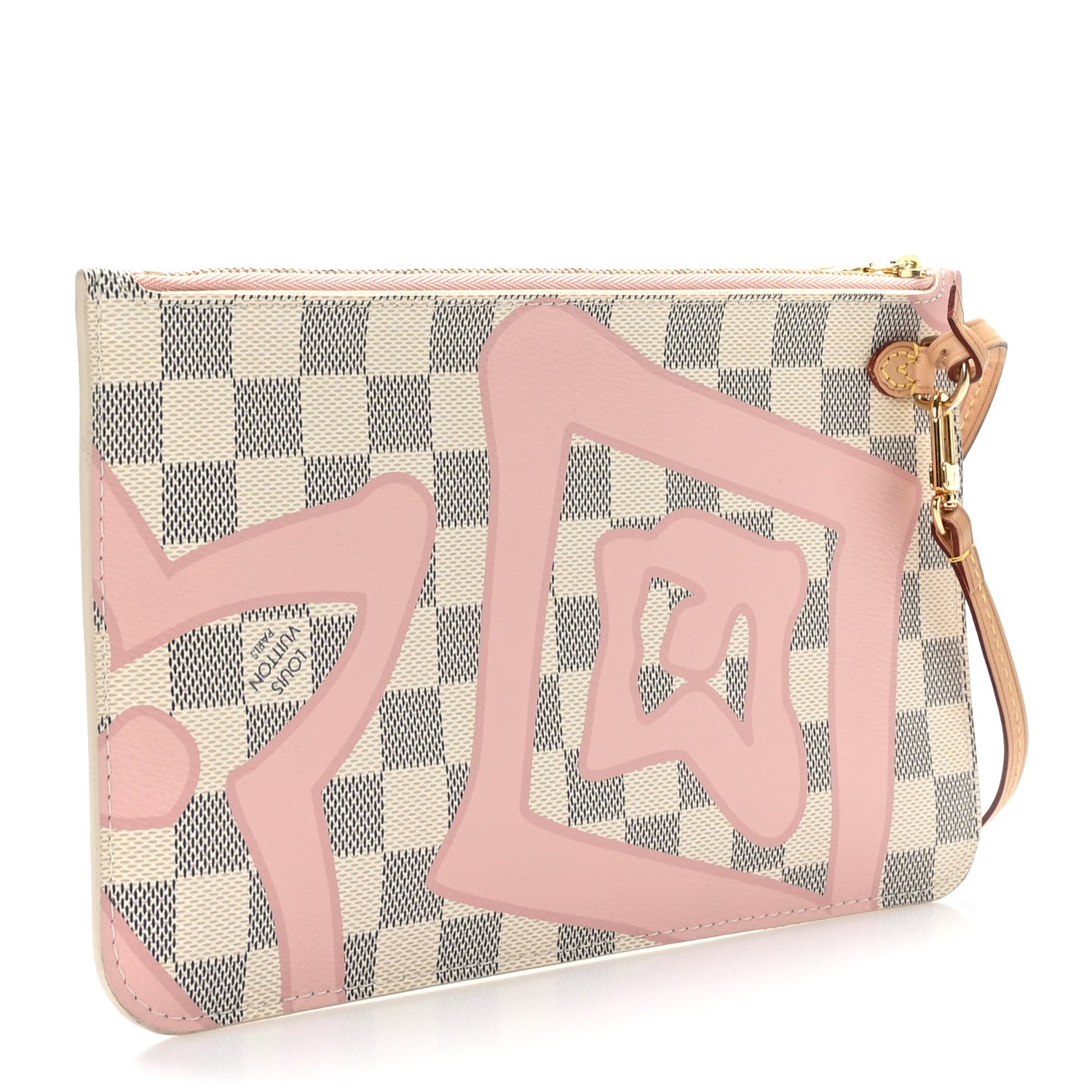 Louis Vuitton Damier Azur Tahitienne Neverfull MM GM Pochette 3 of 6