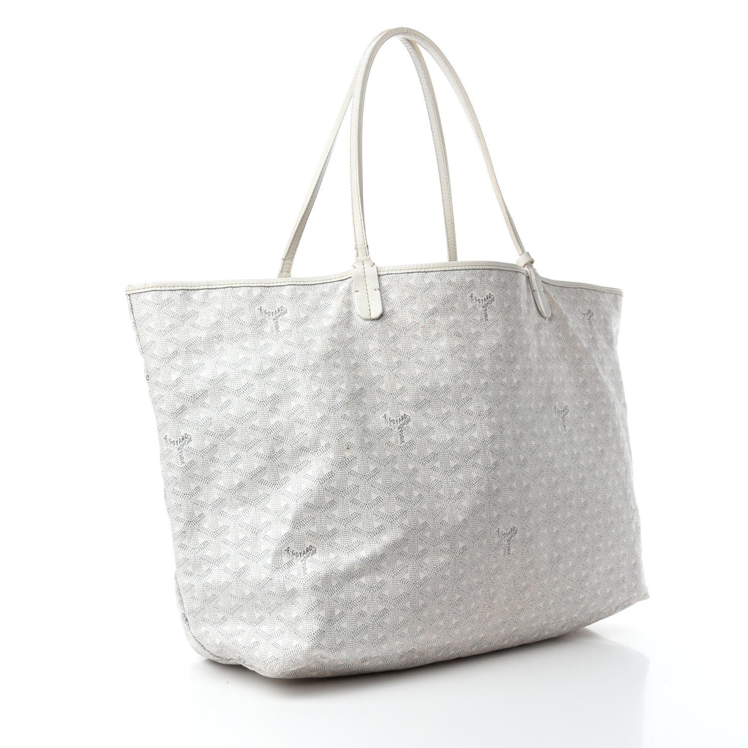 Goyard Goyardine Saint Louis GM White 3 of 21