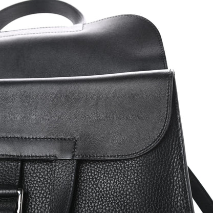 Hermes Taurillon Clemence Halzan 31 GM Black 10 of 17