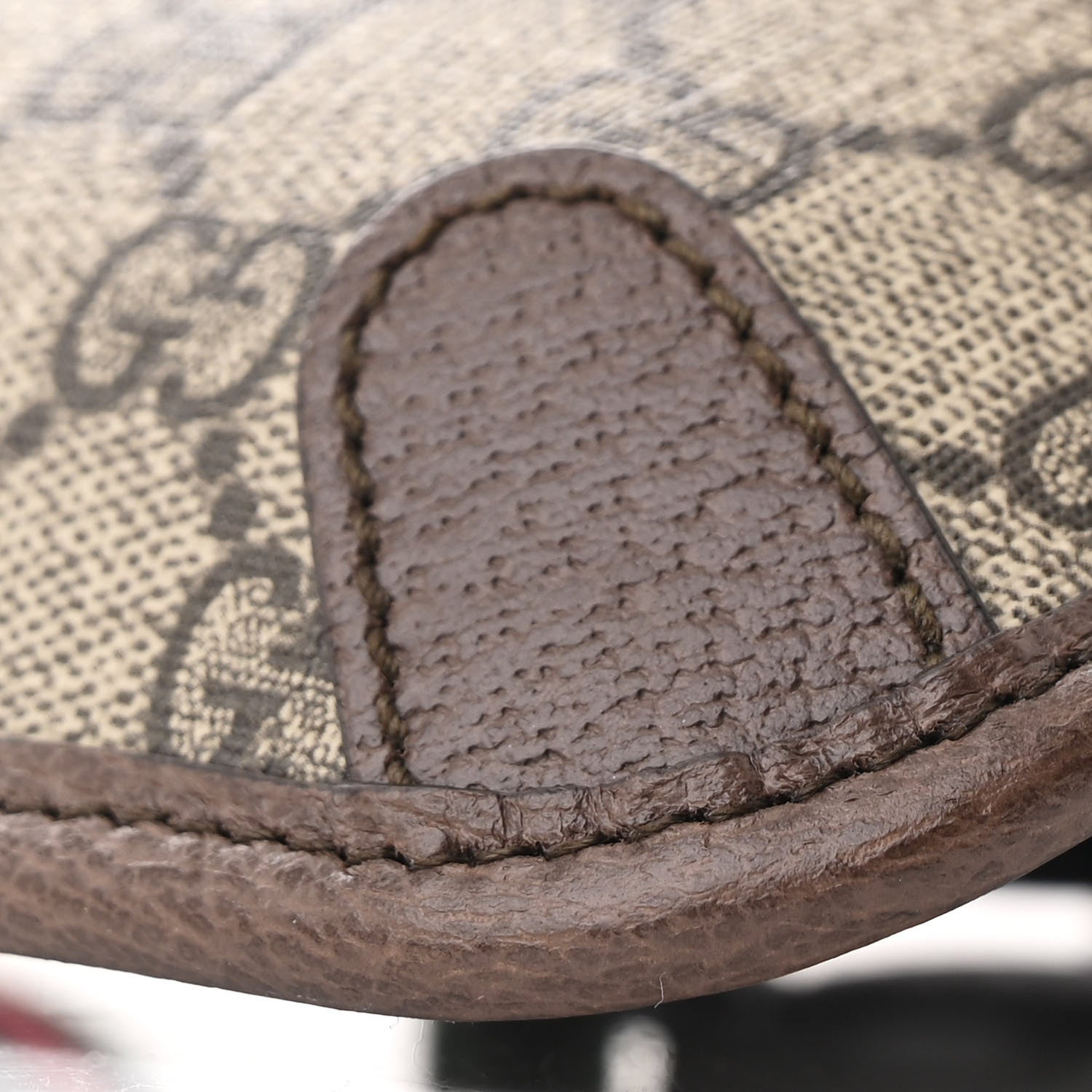 Gucci GG Supreme Monogram Neo Vintage Web Belt Bag Brown 10 of 10