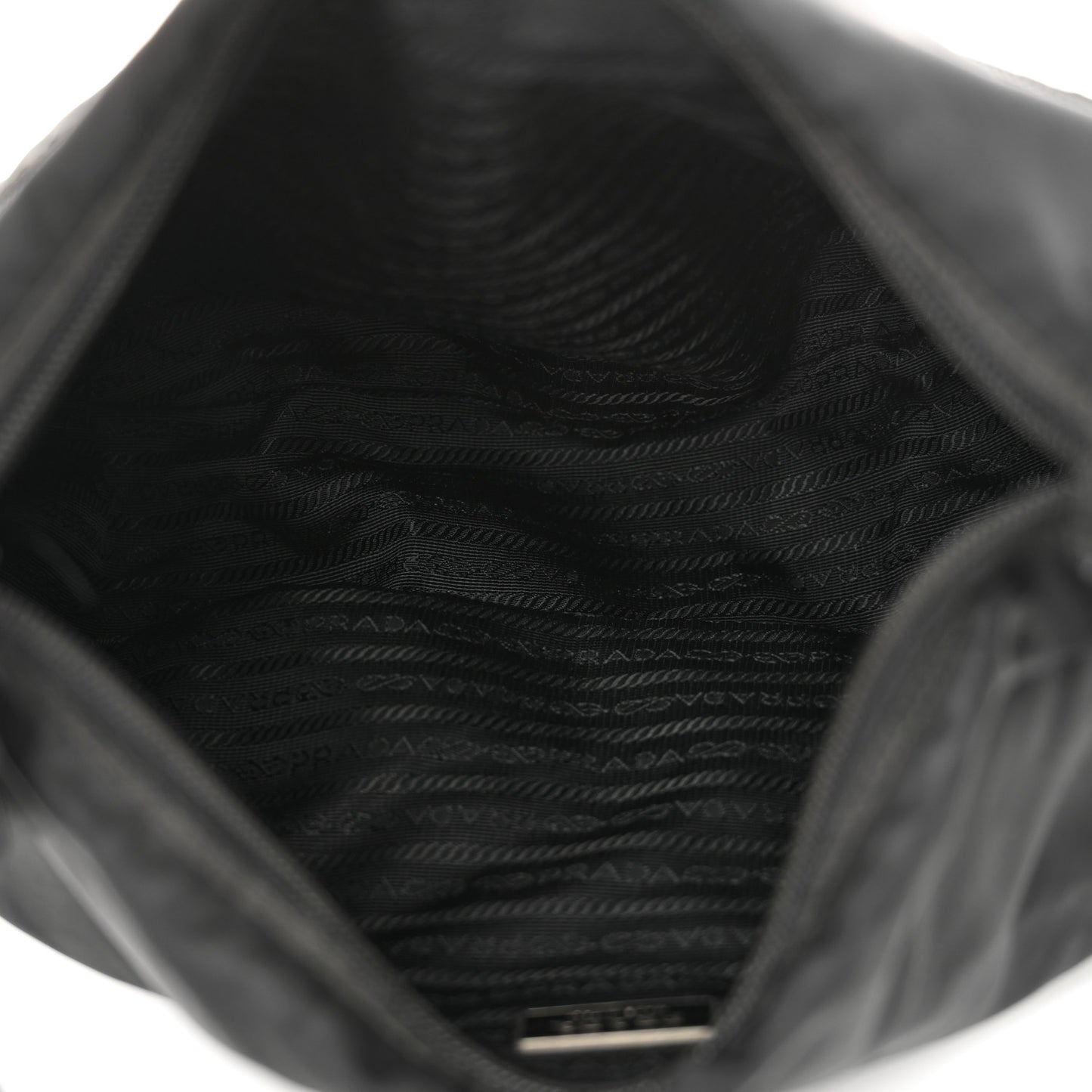Tessuto Nylon Messenger Bag Black