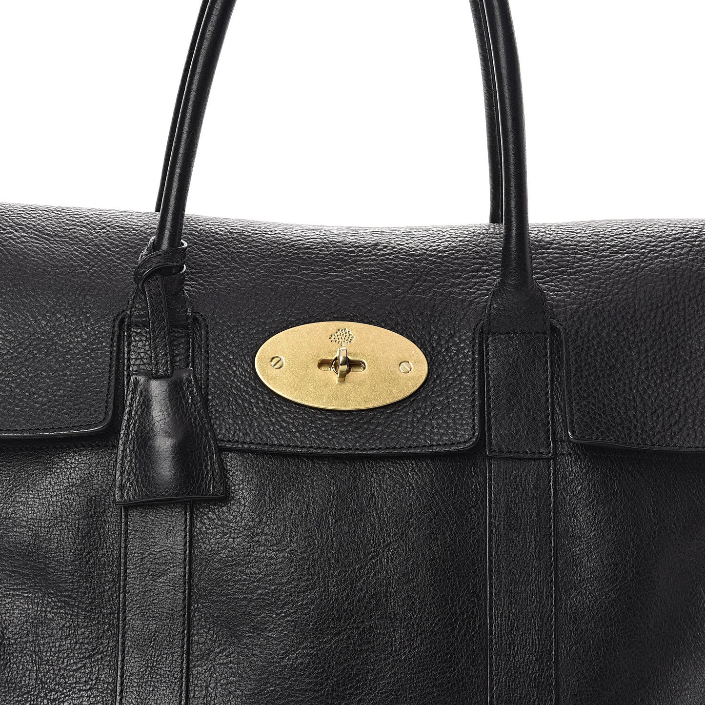 Natural Leather Small Bayswater Black