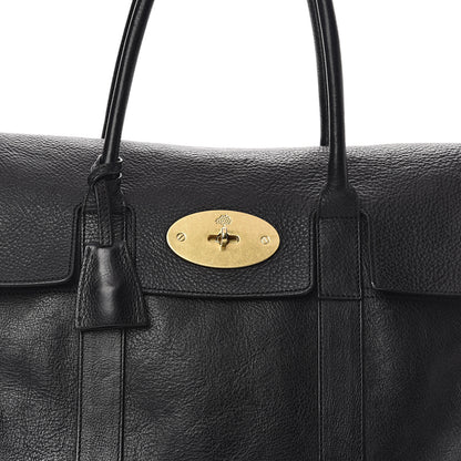 Mulberry Natural Leather Small Bayswater Black 7 of 9