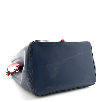Louis Vuitton Epi Neonoe Indigo Coquelicot 4 of 10