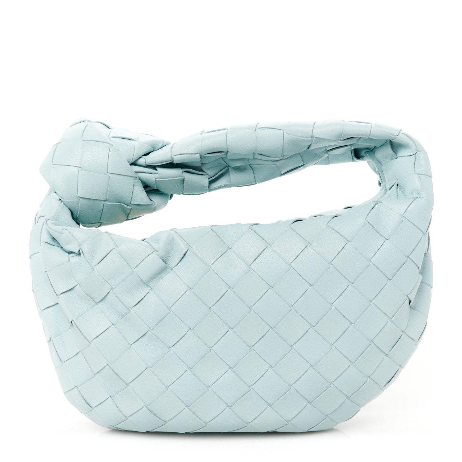 Bottega Veneta Nappa Intrecciato Mini Jodie Teal Washed 1 of 11