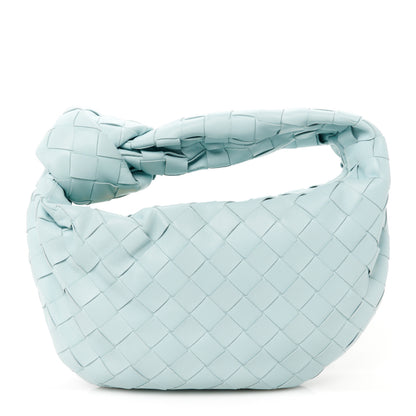 Bottega Veneta Nappa Intrecciato Mini Jodie Teal Washed 1 of 11