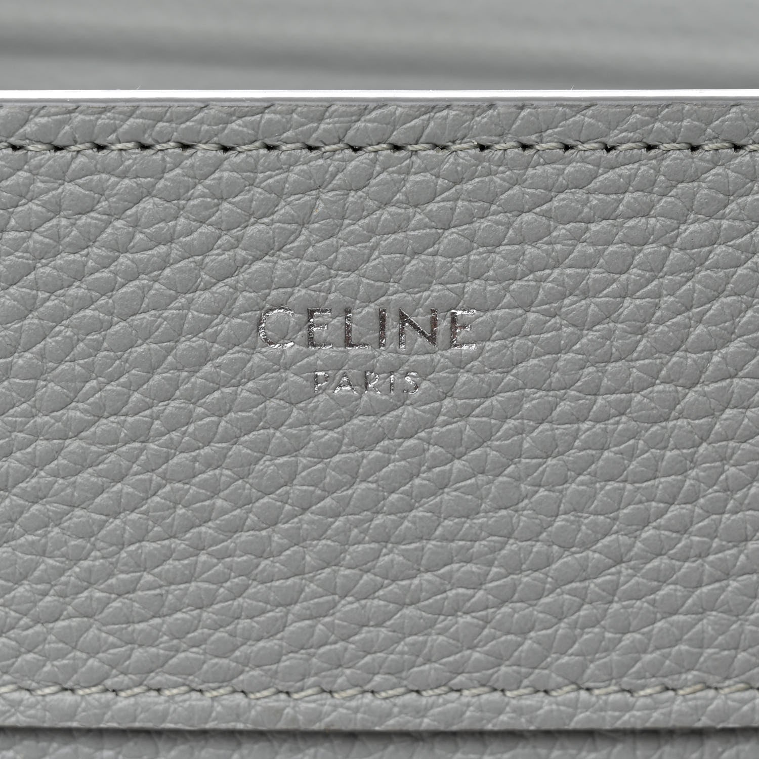 Celine Baby Drummed Calfskin Micro Luggage Sky 6 of 11