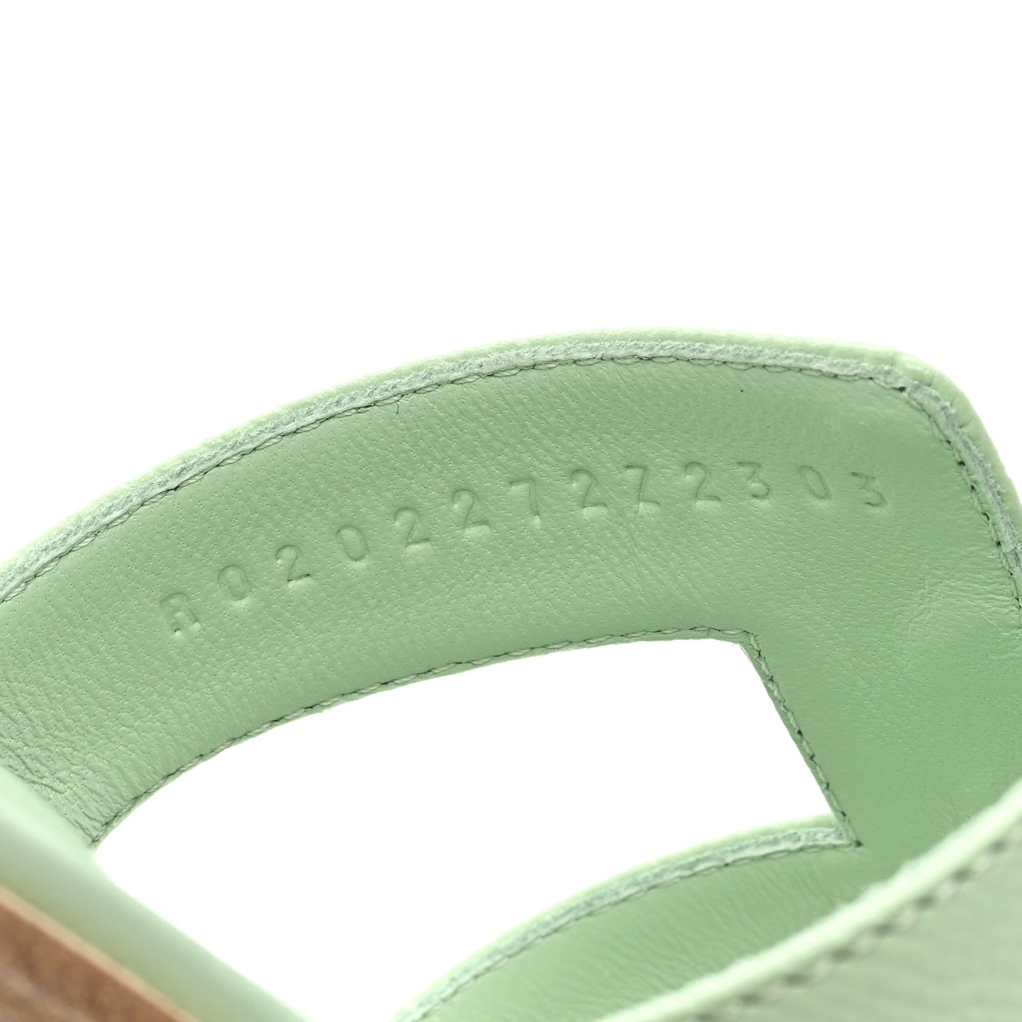 Epsom Oran Sandals 38 Vert Jade