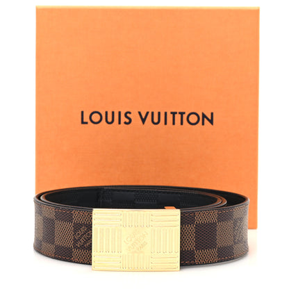Louis Vuitton Damier Ebene 35mm Centure Reversible Belt 90 36 5 of 5