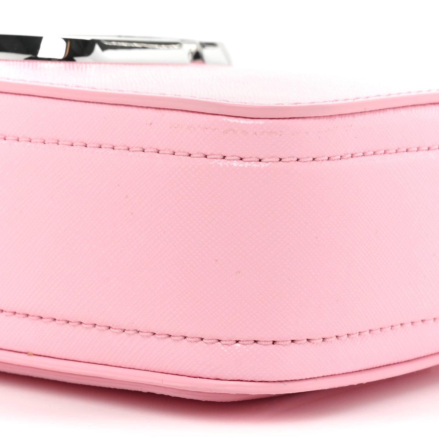 Saffiano Utility Snapshot Camera Bag Pink