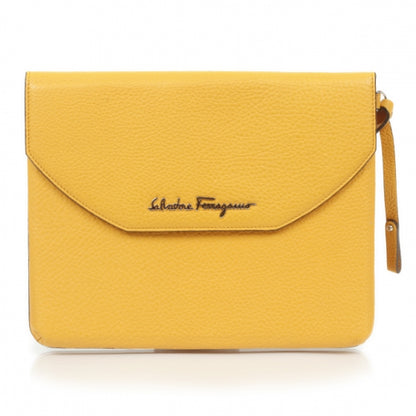 FASHIONPHILE SALVATOREFERRAGAMOLeatheriPadCaseMandarin 1 of 8