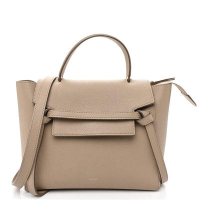 Celine Grained Calfskin Micro Belt Bag Light Taupe Light Taupe 1 of 13
