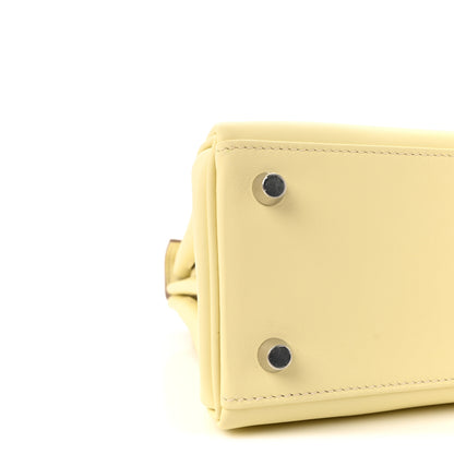 Hermes Swift Kelly Retourne 25  Jaune Milton 8 of 10