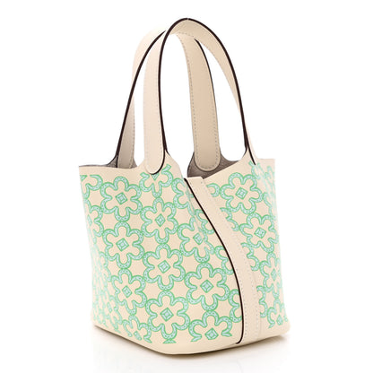 Hermes Swift Micro Lucky Daisy Picotin Lock Nata Vert 3 of 11