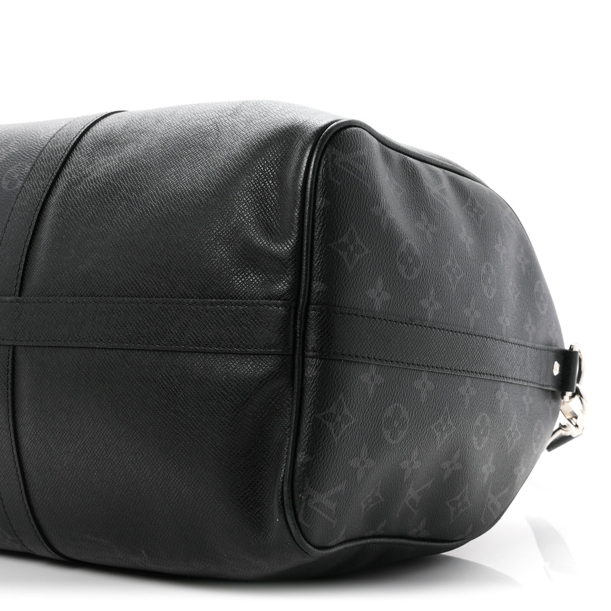 Louis Vuitton Taiga Monogram Eclipse Keepall Bandouliere 50 Black 8 of 8