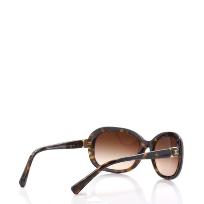 Chanel CC Sunglasses 5286 Havana Brown 4 of 9