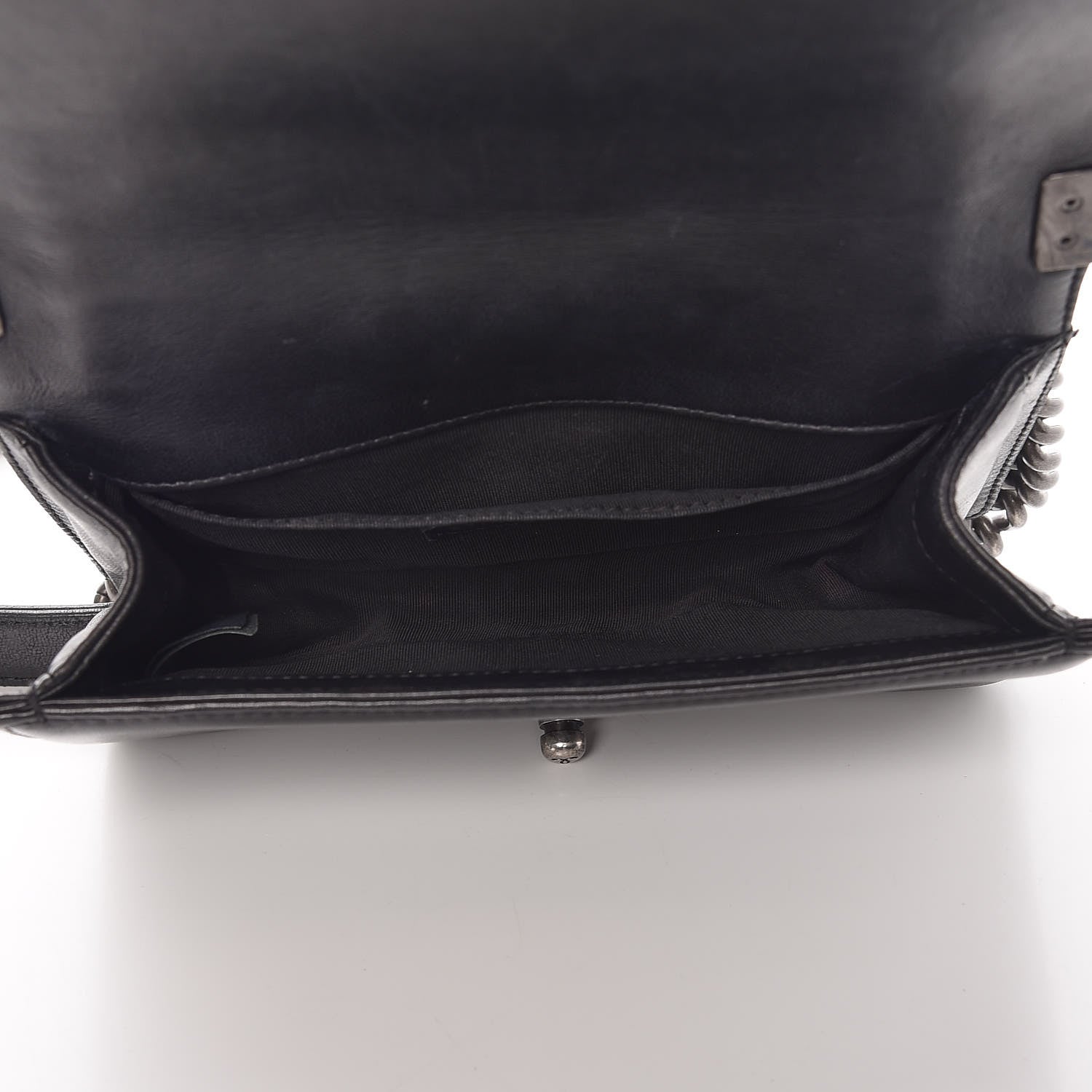 Chanel Lambskin Quilted Small Boy Flap Black 5 of 14