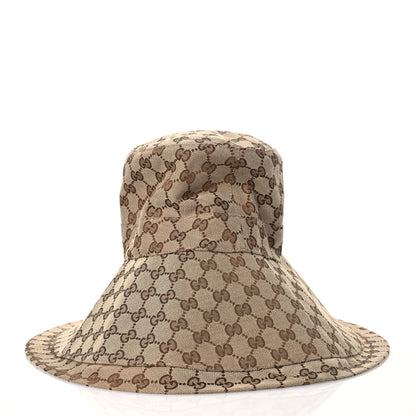 Gucci Monogram Wide Brim Hat L Beige 4 of 10