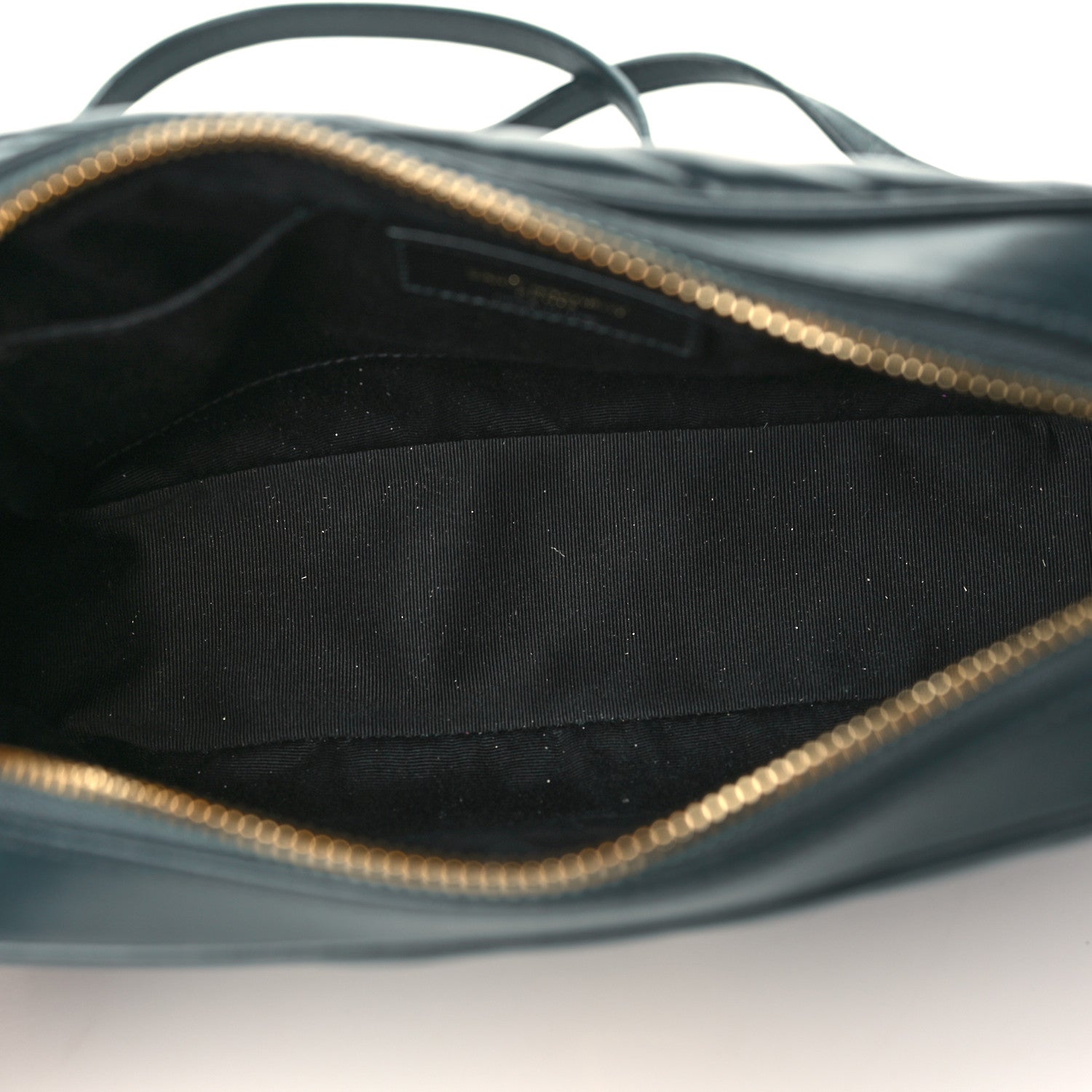Saint Laurent Calfskin Matelasse Monogram Lou Camera Bag Sea Turquoise 5 of 9