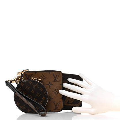 Louis Vuitton Reverse Monogram Giant Trio Pouch 2 of 11