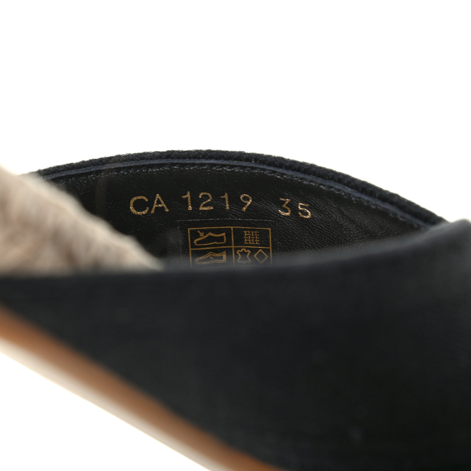 Christian Dior Canvas Embroidered Granville Espadrille Crisscross Flat Slide Sandals 35 Black 8 of 8